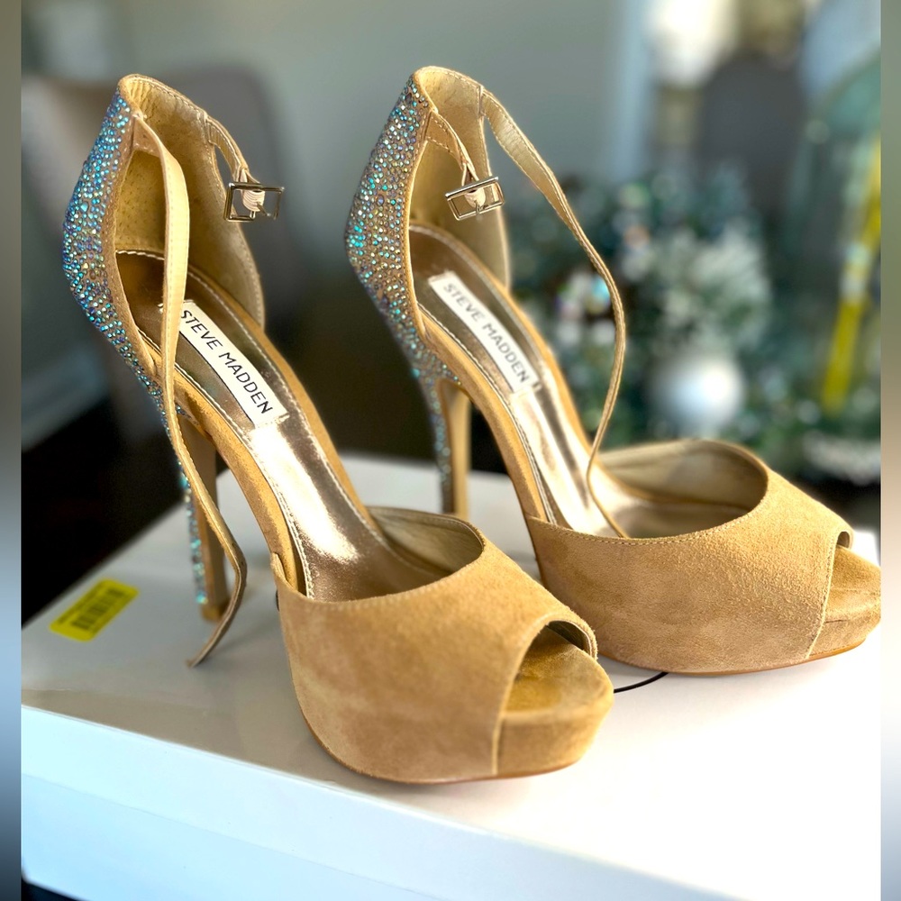 Steve Madden Blush Heeled Platform